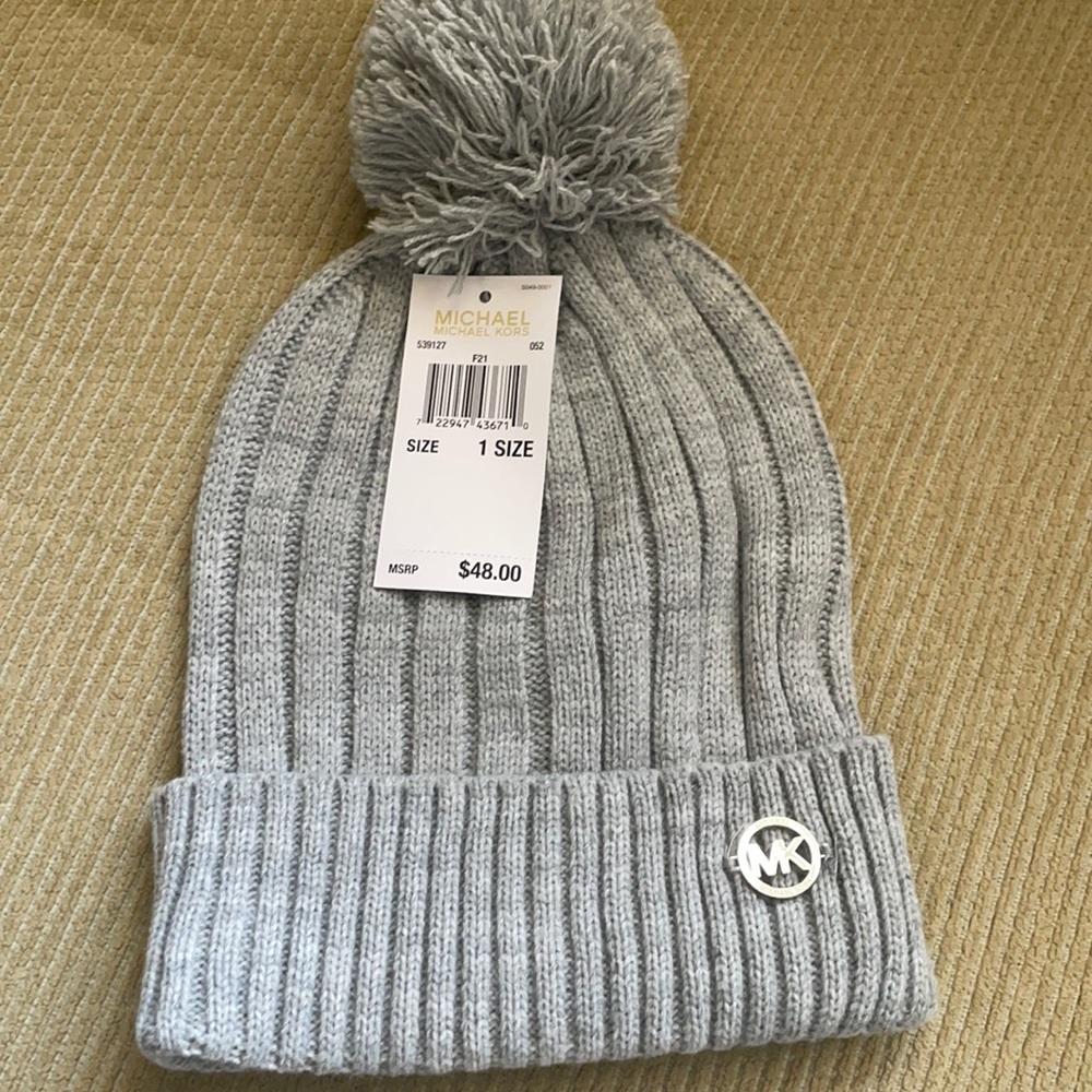 Gray Micheal Kors hat